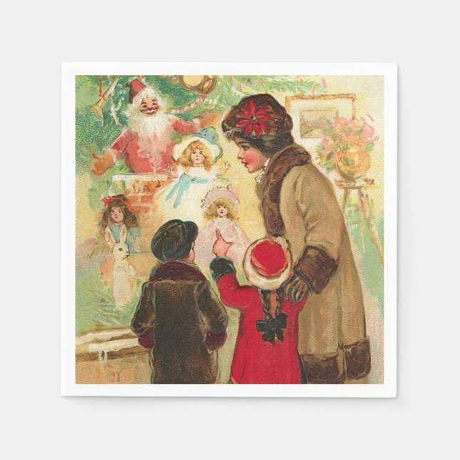 Guardanapo De Papel At The Toy Store Window (Frente)