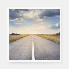 Guardanapo De Papel Atingir a estrada