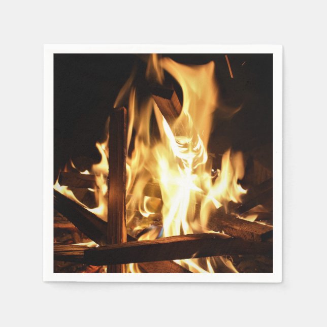 Guardanapo De Papel Através das chamas (Frente)