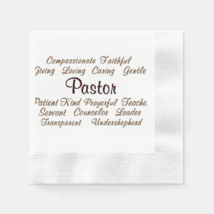 Guardanapo De Papel Atributos de Pastor
