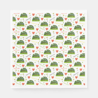 Guardanapo De Papel Augusta Golf 12 Hole