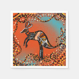 GUARDANAPO DE PAPEL AUSTRÁLIA ART