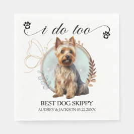 Guardanapo De Papel Australiano Terrier I Do Too Napkins com Cães Foto