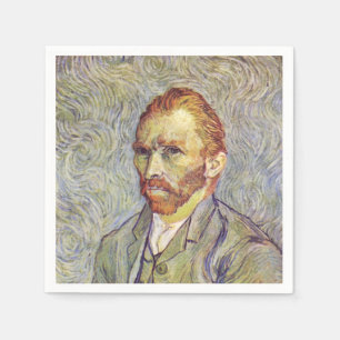 Guardanapo De Papel Autoretrato Vincent Willem van Gogh