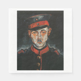 Guardanapo De Papel Autorretrato (por Walter Gramatté)