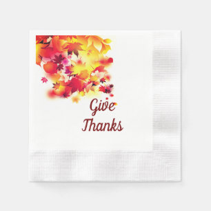 Guardanapo De Papel Autumn Deixa Napkins