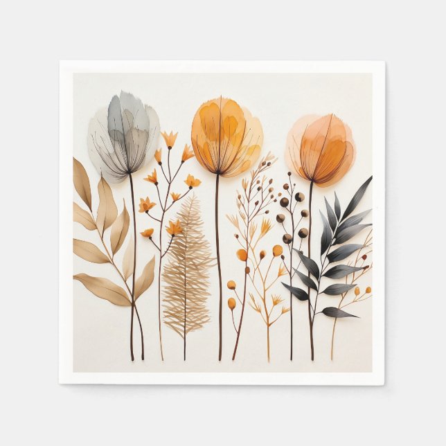 Guardanapo De Papel Autumn Napkins (Frente)