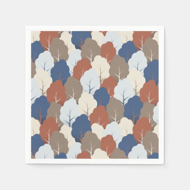 Guardanapo De Papel Autumn Poplar Medley (Frente)