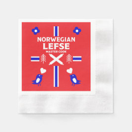 Guardanapo De Papel Avental de Lefse Norueguês