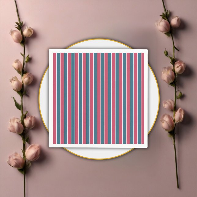 Guardanapo De Papel Aventura Aguarda Chá de fraldas Azul Festivo Rosa (Criador carregado)