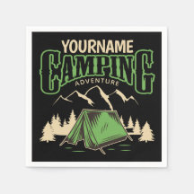 Aventura de Viagem de Camp Familiar de Campos Pers