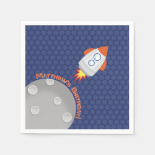 Guardanapo De Papel Aventura Espacial