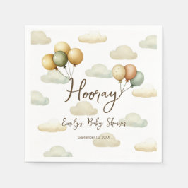 Guardanapo De Papel Aventuras de Balões Flutuantes