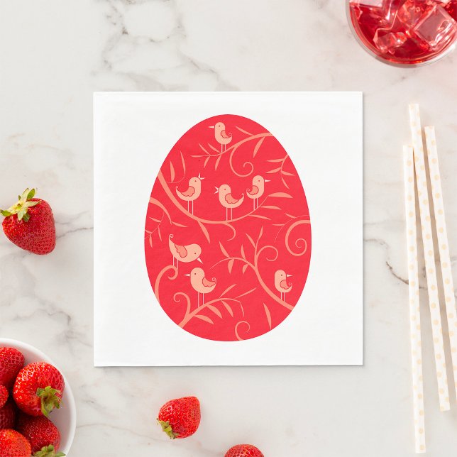 Guardanapo De Papel Aves de Ovo de Páscoa (Criador carregado)