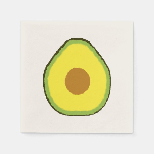 Guardanapo De Papel Avocado (Frente)
