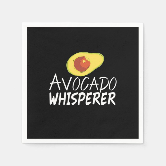 Guardanapo De Papel Avocado Whisperer (Frente)