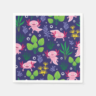 Guardanapo De Papel Axolotl