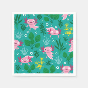 Guardanapo De Papel Axolotl Napkins