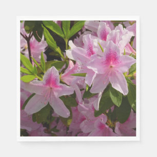 Guardanapo De Papel Azalea Bush Primavera Floral rosa