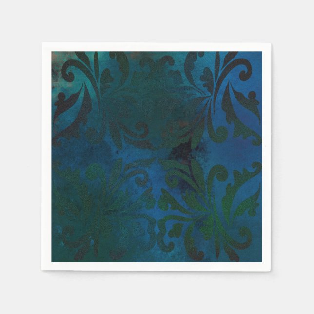 Guardanapo De Papel azul (Frente)