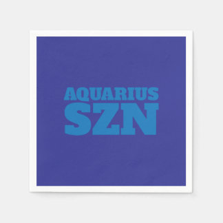 Guardanapo De Papel Azul Aquarius SZN Legal