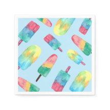 Azul de fundo Aquarelas Coloridas