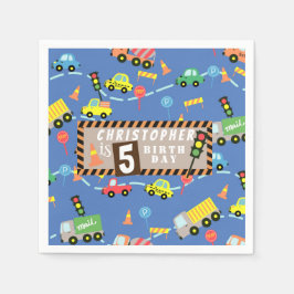 Guardanapo De Papel Azul de transporte