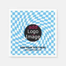 Azul do Verificador Comercial Personalizado Modern