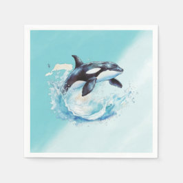 Guardanapo De Papel Azul e Branco Ocra Ocean Beach, Náutico