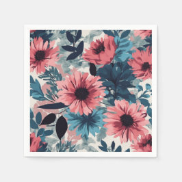 Guardanapo De Papel Azul-frasco