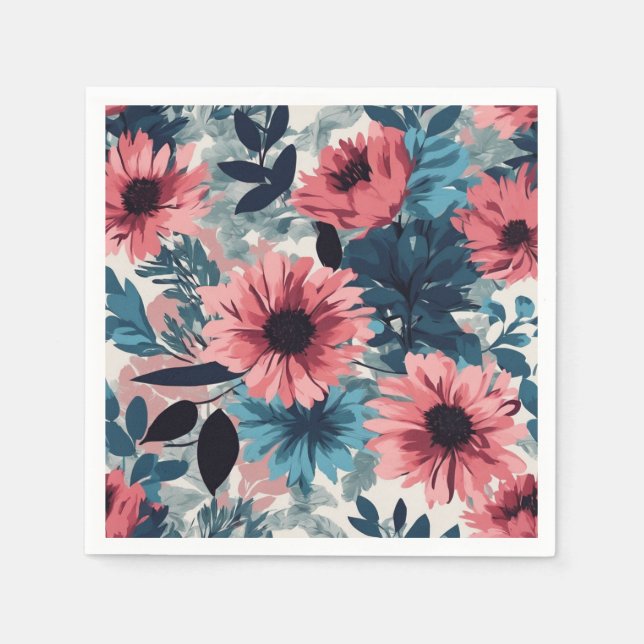 Guardanapo De Papel Azul-frasco (Frente)