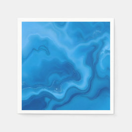 Guardanapo De Papel Azul-moonstone