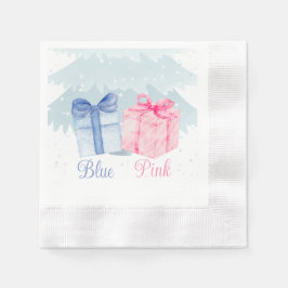 Guardanapo De Papel Azul ou rosa O que você acha que o gênero revela