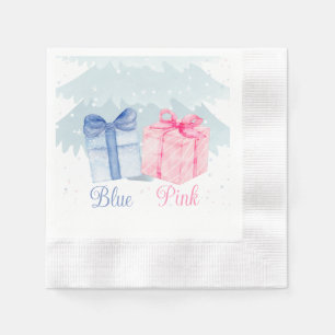 Guardanapo De Papel Azul ou rosa O que você acha que o gênero revela