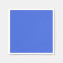 Guardanapo De Papel Azul Real Cor Sólida | Clássico | Elegante
