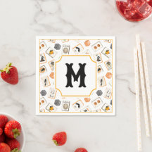 Azulejos de Mahjong de Halloween em Aquarela Monog