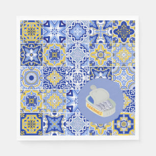 Guardanapo De Papel Azulejos e sardos portugueses