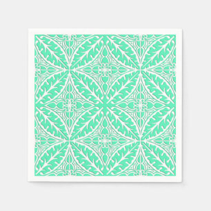 Guardanapo De Papel Azulejos marroquinos - azul e branco de ovo de rob