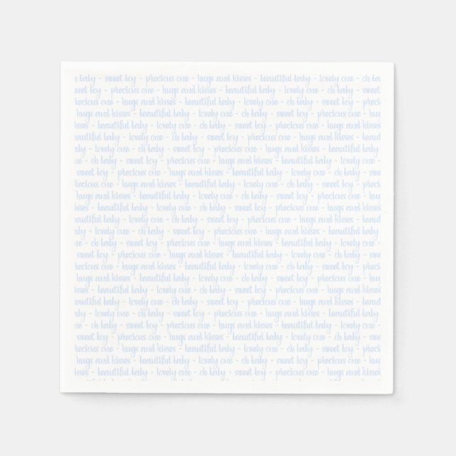 Guardanapo De Papel Baby Boy (Frente)