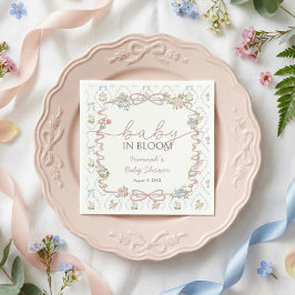 Guardanapo De Papel Baby in Bloom Baby Shower 