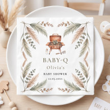 Baby Q Boho Grama Pampas Churrasco