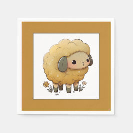 Guardanapo De Papel Baby Sheep