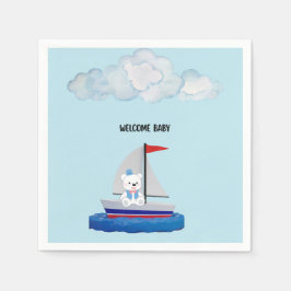 Guardanapo De Papel Baby Shower Paper Napkins