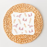 Guardanapo De Papel Bachelorette de Chás de panela e Palomas<br><div class="desc">Esta design divertida apresenta um tema de calcinhas e palomas fofos!</div>