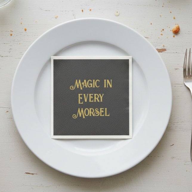 Guardanapo De Papel Bachelorette Dourada Mística Personalizada (Criador carregado)