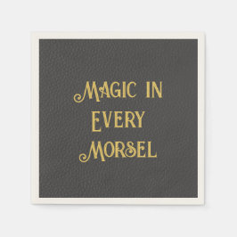 Guardanapo De Papel Bachelorette Dourada Mística Personalizada