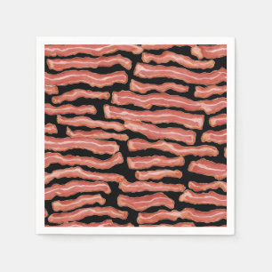 Guardanapo De Papel Bacon Crispy Padrão