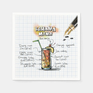 Guardanapo De Papel Bahama Mama