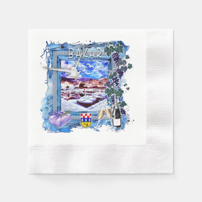 Guardanapo De Papel Bakar (Frente)