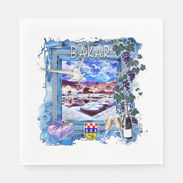 Guardanapo De Papel Bakar (Frente)